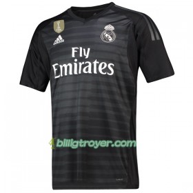Billige Fotballdrakter Real Madrid Keeper Hjemmedraktsett 2018/19 Kortermet